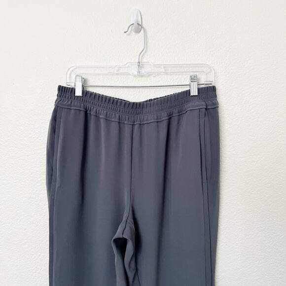 [J. Crew] Gray Pull-On Elastic Waistband Tulip Hem Reese Trousers Pants NWT 10 - Picture 4 of 11